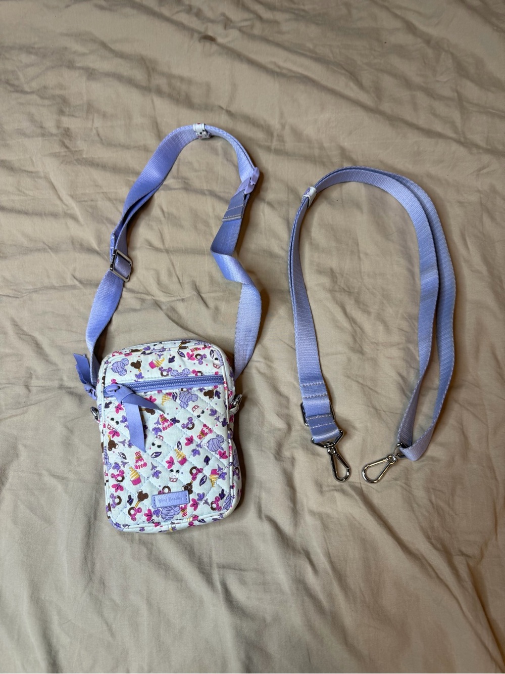 Vera Bradley X Disney Mickey's Sweet Treats Crossbody Bag